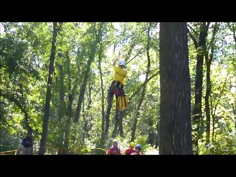 Prairie Chapter Tree Climbing Championship - YouTube