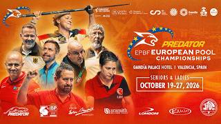 Details T1 ▸ 🇪🇸 PREDATOR EUROPEAN CHAMPIONSHIP SENIORS & LADIES 2026 ▸ DAY 8 - prt 3 Update