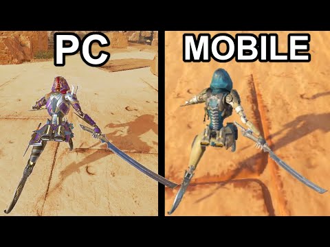 Ash *MOBILE VS PC* Abilities Comparison Apex Legends - YouTube