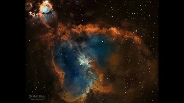 Heart and Fish Head nebula Mosaic using NINA
