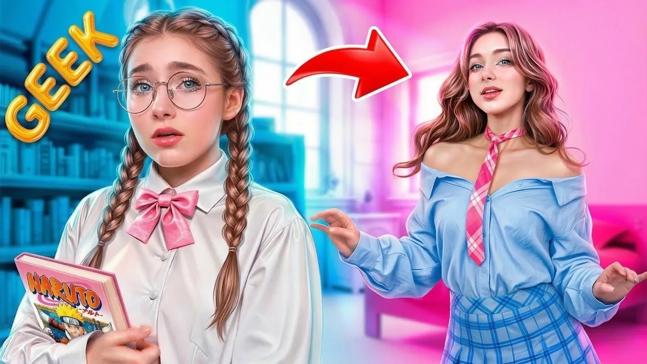 Gadis Anime Menjadi Populer! Aku Mengubah Penampilanku Untuk Membalas Dendam