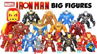 Thanos Venom Hulkbuster Iron Man Unofficial LEGO BigFigs