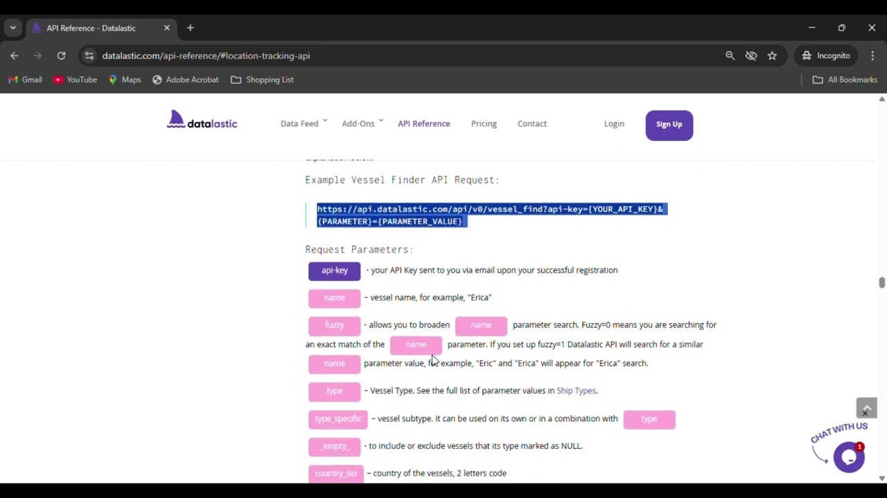 How to Use Your API Key to Access Vessel & Port Data