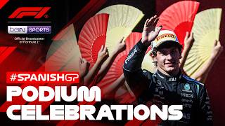Podium Celebrations | Formula 1 Spanish Grand Prix 2026