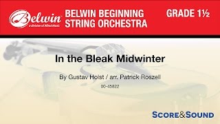 In the Bleak Midwinter, arr. Patrick Roszell – Score & Sound