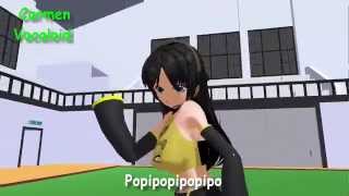 MMD Vocaloid Amanda Popipo cover Español