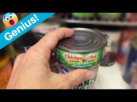 Her brilliant backyard idea using a tuna can