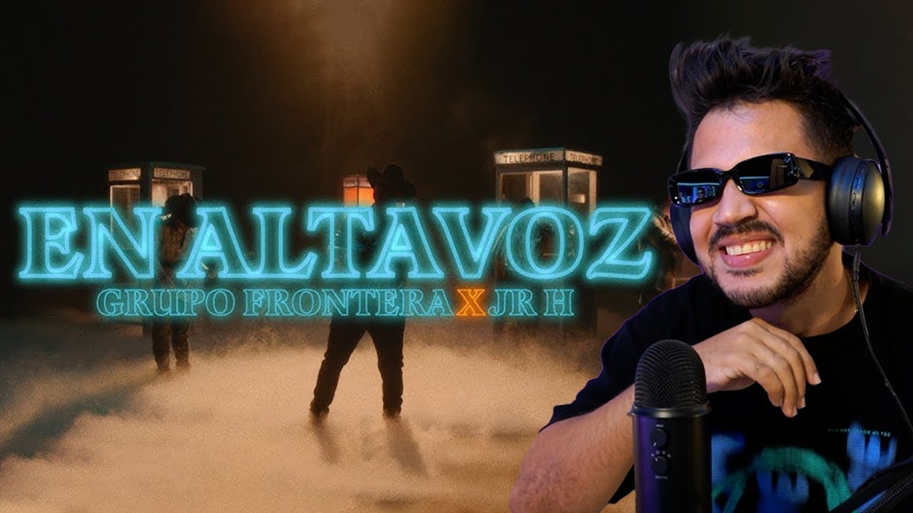 REACCIÓN a Grupo Frontera x Junior H - EN ALTAVOZ (Video Oficial)