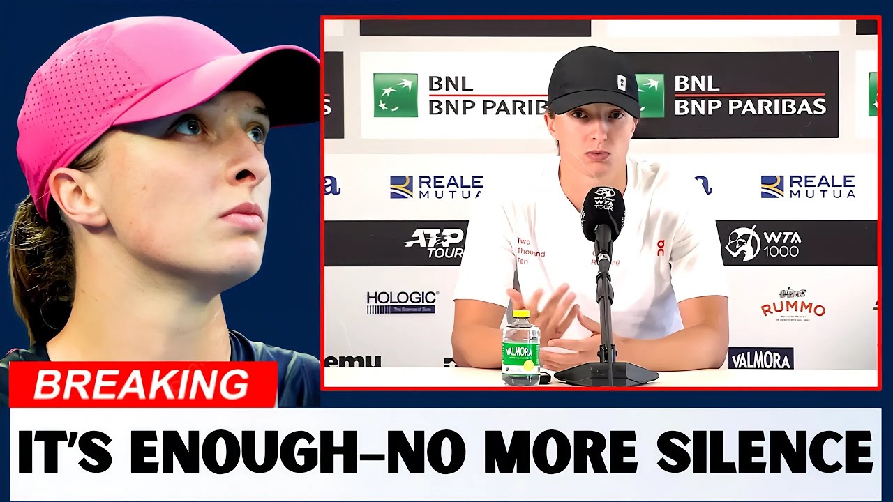 Iga Swiatek BREAKS SILENCE on the WTA Controversy