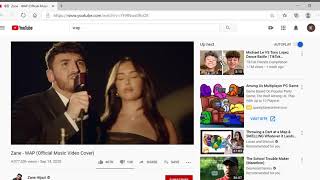 Zane   WAP Official Music Video Cover   YouTube   Profile 1   Microsoft​ Edge 2020 09 19 09 09 39
