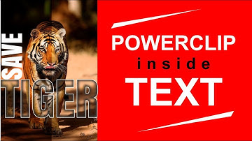 PowerClip Inside Text | Advanced CorelDraw Tutorial For Beginners | Tips & Tricks