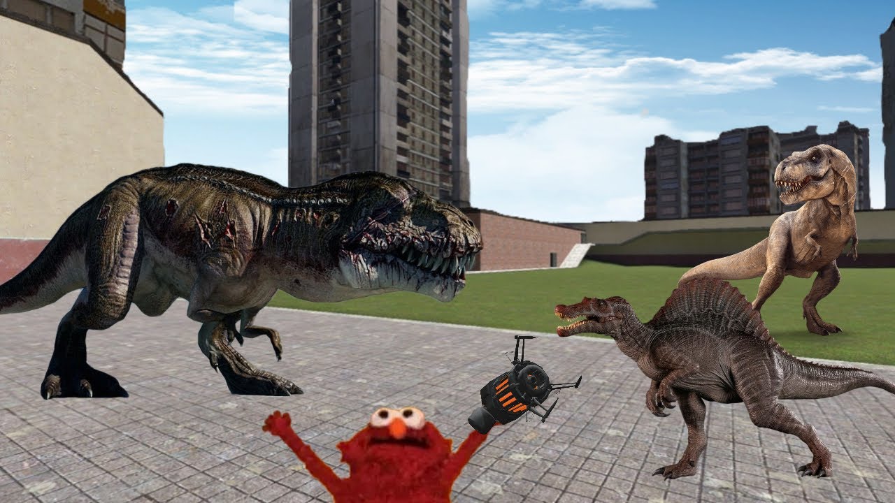 Dinosaurs in Garry's mod