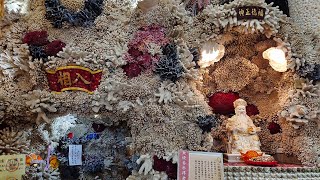 【台灣珊瑚貝殼廟】珊湖洞右側入口 Taiwan Coral Shell Temple (Taiwan)