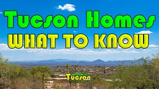 Tucson Arizona | What Do Homes Look Like In Tucson, AZ?