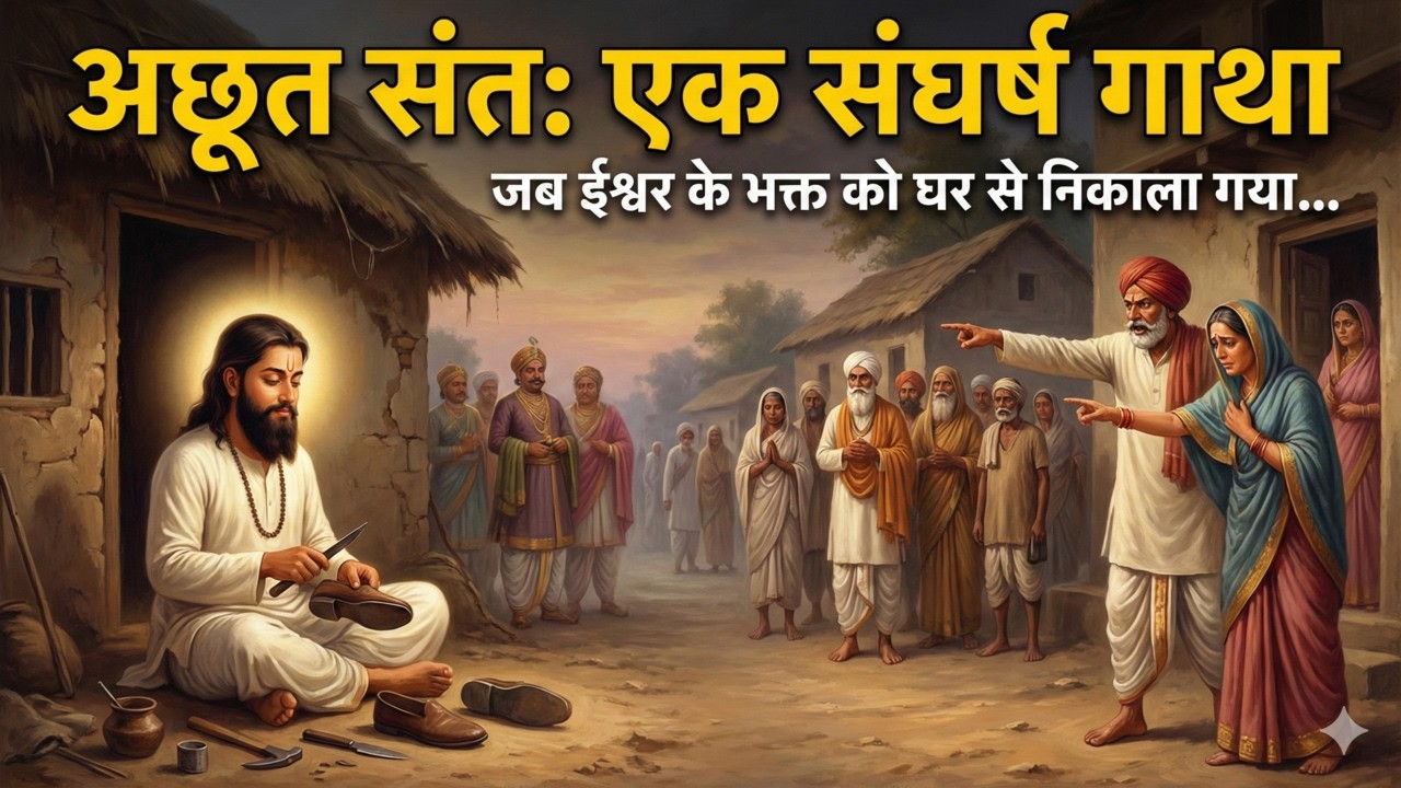 जब जूते दान करने पर पिता ने संत रविदास जी को घर से निकाल दिया! 🥺 | Ravidas Video