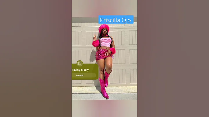 Priscilla Ojo has caused a lot of reactions as she stepped out looking stunning