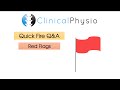 Red flags quick fire q  a  clinical physio