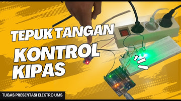 Arduino Projects , Sensor Suara kontrol Relay dan Kipas