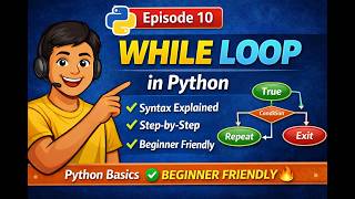 Python Tutorial Episode 10 | While Loop Explained Simply | TAMIL