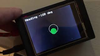 Spirit Level ball demo with Annex 32 and an internal MPU9250 - ESP32 -