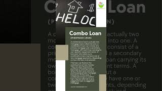 Combo Loan | #realtor  #realtors  near me #realestate  #thinkcreatelearn