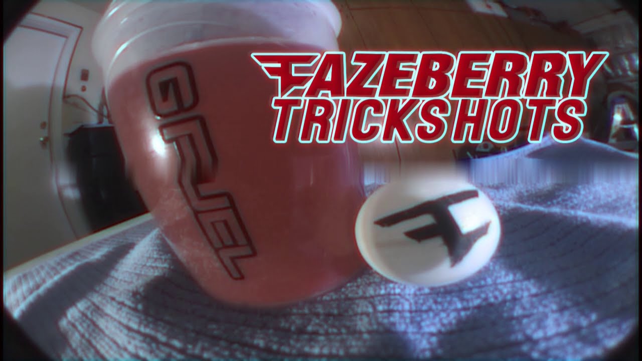 FaZeBerry Trickshots with FaZe Mancat