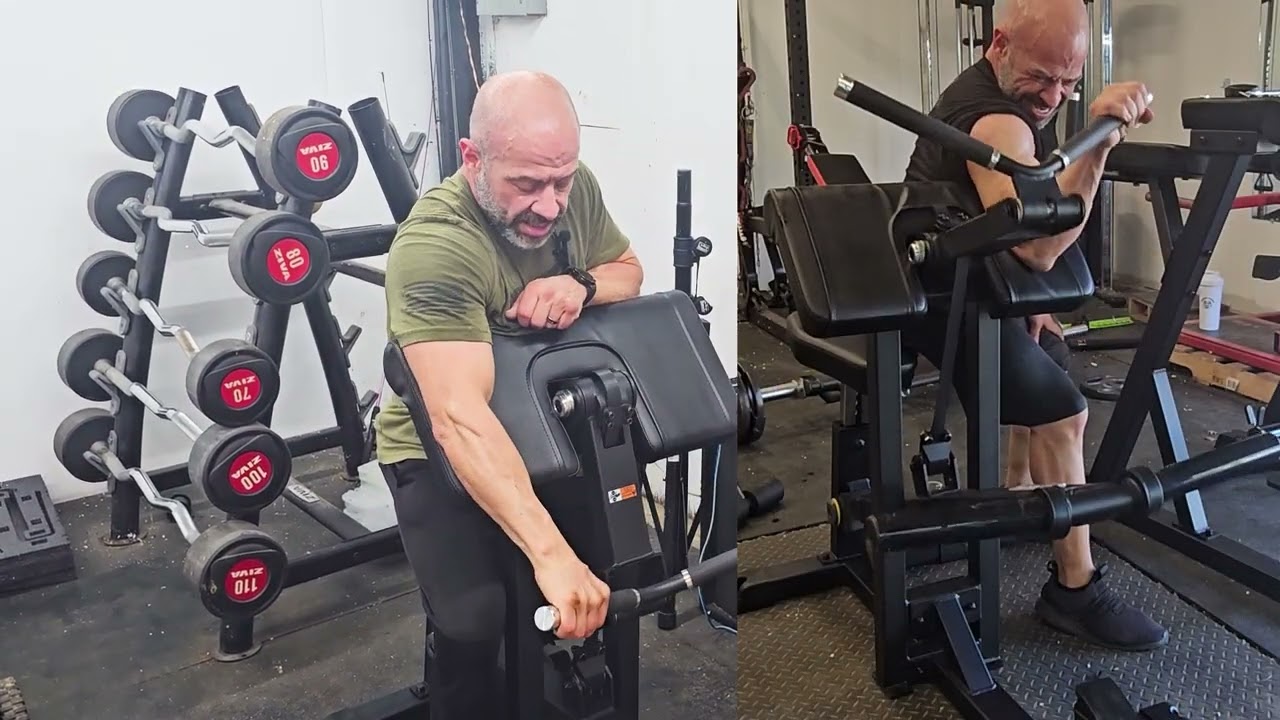 Gronk Fitness Bicep Preacher Curl Machine Review
