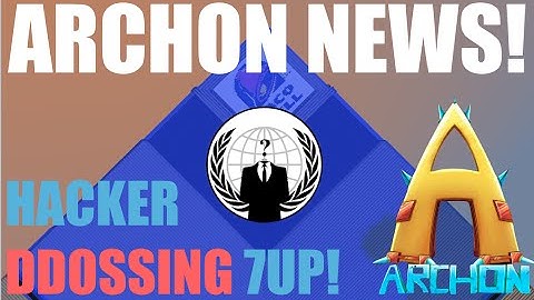 HACKER DDOSSES MY WHOLE FACTION! Archon News!