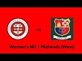 Birmingham Moseley Womens vs Lichfield Ladies - League game