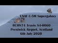 USAF C-5M Supergalaxy RCH874 - Arrives Prestwick Airport [4K/UHD]