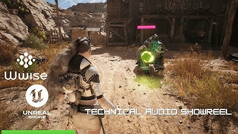 Technical Audio Showreel – Unreal Engine (Old West Level)
