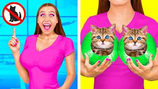 Sneak Pets Into The Plane | Funny Situations by PaRaRa Challenge