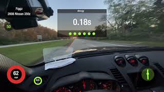 Single Turbo 350Z Stock Block 3.7Hr W Cams 5.91 60-130 Dragy