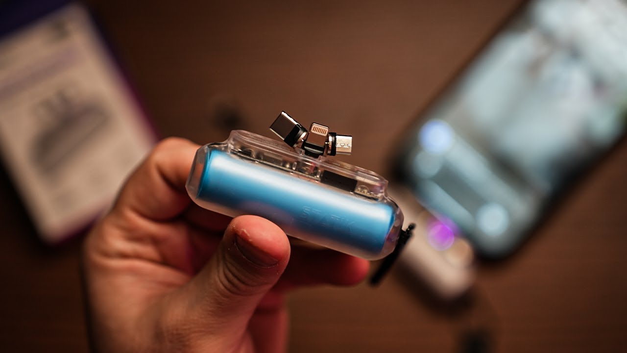 The most Universal Power bank - Statik Snap-N-Charge - YouTube