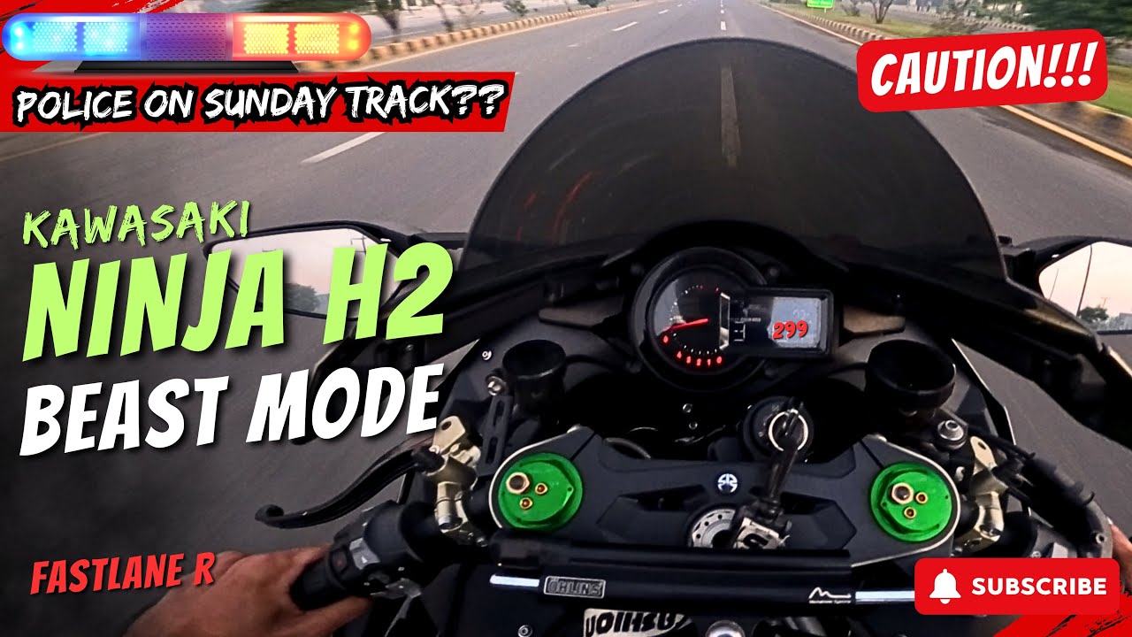 NINJA H2 AND OTHER SUPERBIKES CAUGHT BY POLICE | TRIUMP YAMAHA SUZUKI KAWASAKI | MORNING RIDE