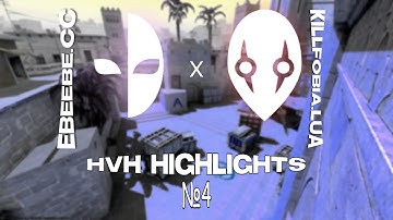 HvH Highlights. EbeEbe.cc Alpha + KillFobia.lua | DEMONS(MILANCORE REMIX) №4 Maybe last media EbeEbe