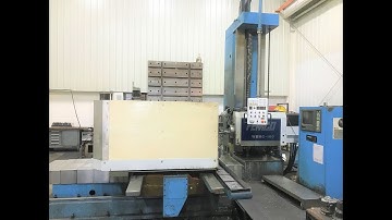 Femco CNC Horizontal Boring Mill 4" WBNC-100R2 Table Type AssetExchangeInc For sale