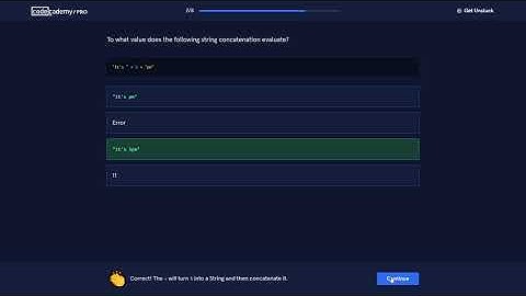 Learn Java - 2.4 Variables Manipulation Quizz | Codecademy Walkthrough