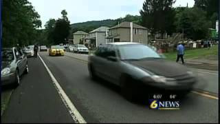 Hundreds of shoppers check out the 100-mile yard sale