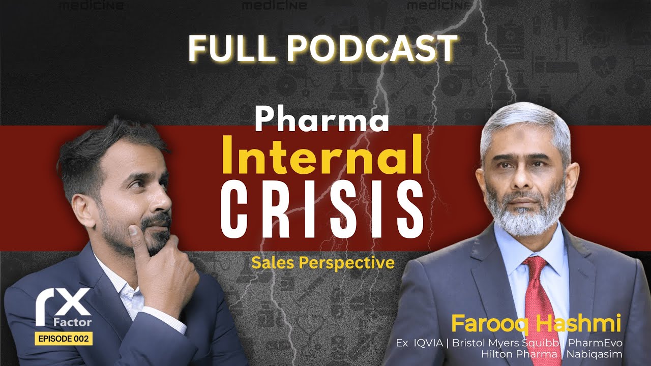 Pharma Company Internal Crisis Breakdown? | RX Factor Ep. 002 ft. Farooq Hashmi