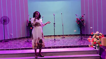 Rose Adjei charges the atmosphere at the HEAVEN CAMPAIGN GLOBAL MISSION