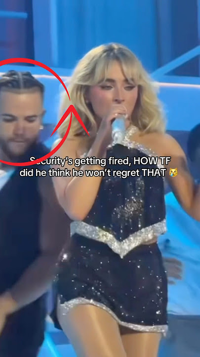 Sabrina Carpenter Dancer Can’t Keep His Eyes Off Her :)) #sabrinacarpenter