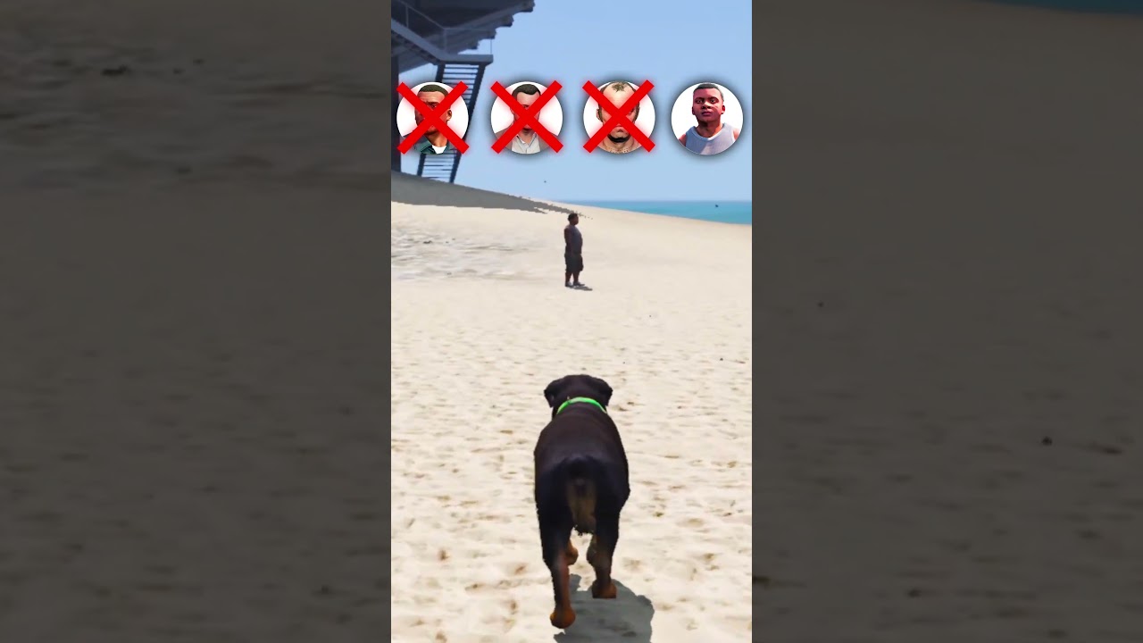 Чоп ПРОТИВ Персонажей в ГТА 5