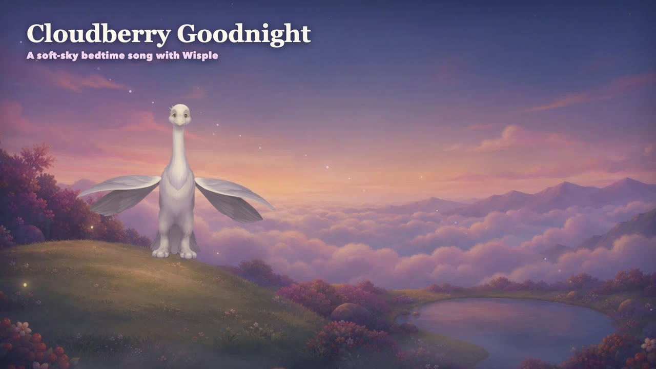 Cloudberry Goodnight, a Plumble’s World bedtime song for toddlers