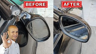 Как починить разбитое автомобильное зеркало