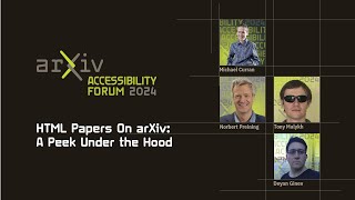 Arxiv Accessibility Forum 2024 Html Papers On Arxiv