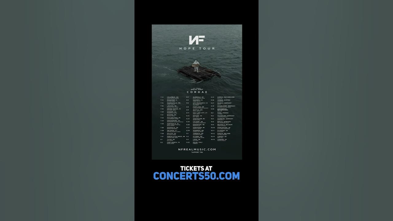 NF Announces The 'Hope' Tour With Cordae for North America in 2023