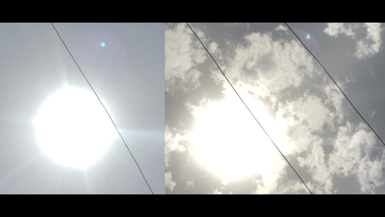 Normal vs Solar Eclipse