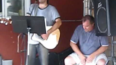 Jake Stevens and Lonny Hunt at Captain Lou's