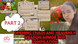 PART 2! Judi Chaos and Heavenly Box Compilation - Seal Online BOD